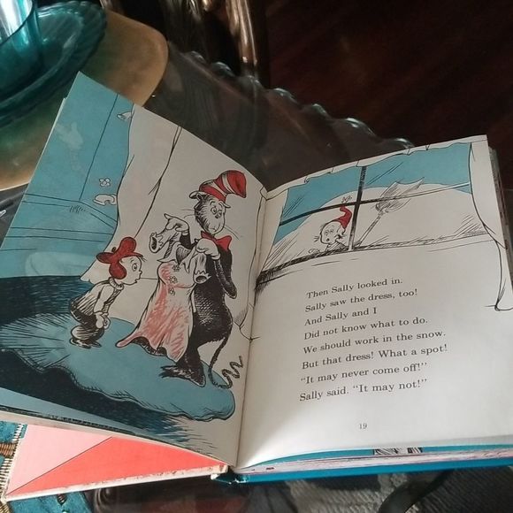 The Cat in The Hat Comes Back By Dr. Seuss Vintage Rare Edition 1958 - Picture 6 of 11